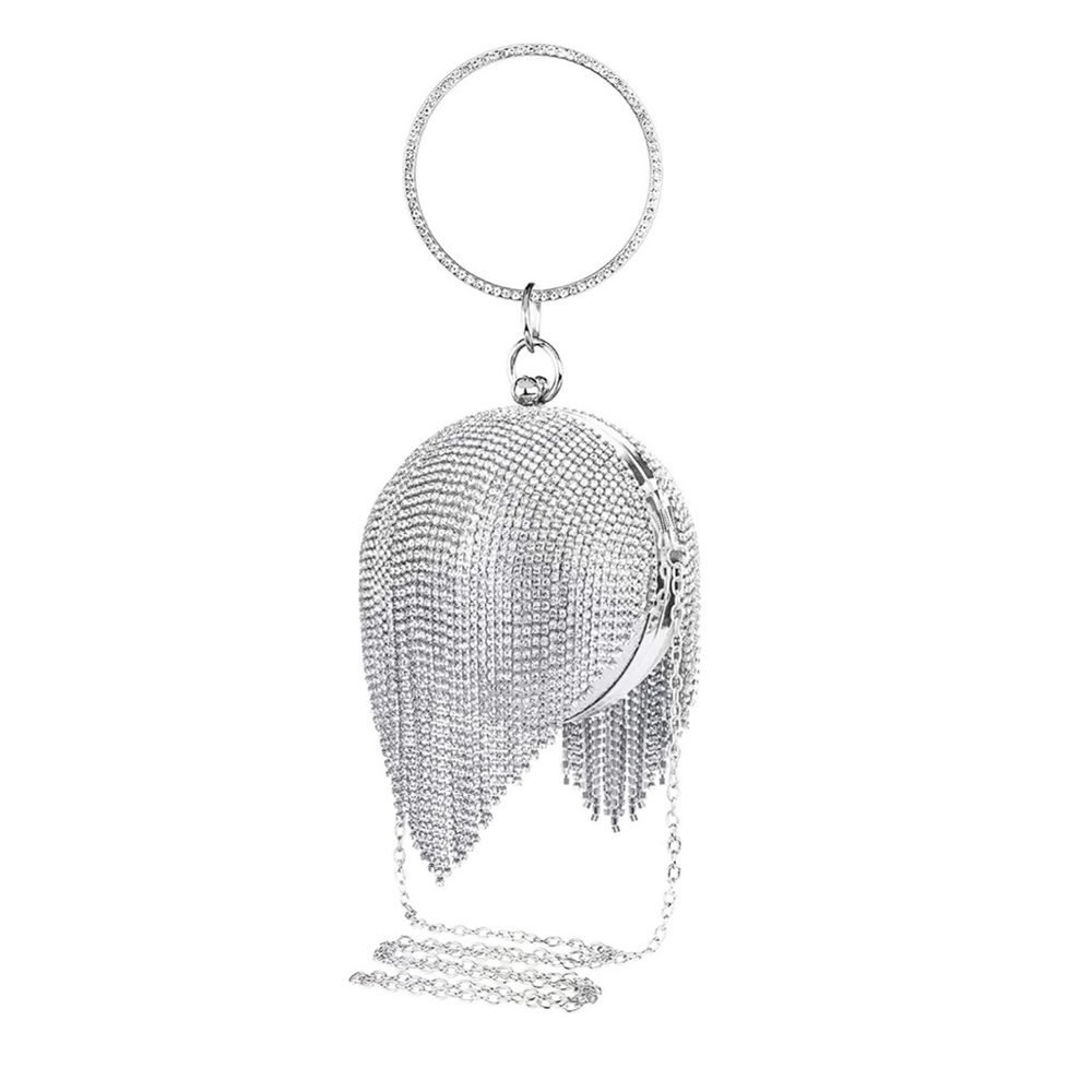 Badgley Mischka Brand
Spherical Minaudière Evening Bag